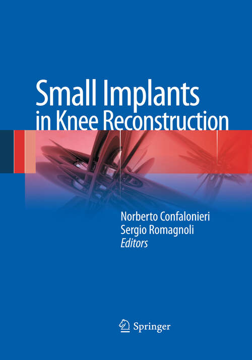 Book cover of Small Implants in Knee Reconstruction