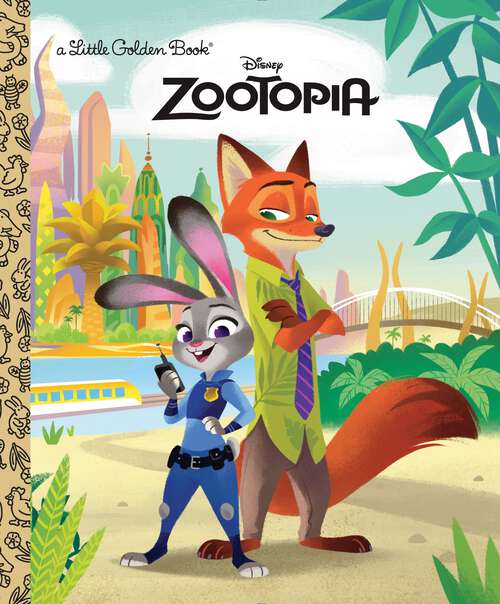 Book cover of Zootopia Little Golden Book (Little Golden Book)