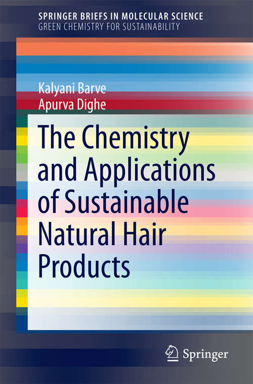 Book cover of The Chemistry and Applications of Sustainable Natural Hair Products