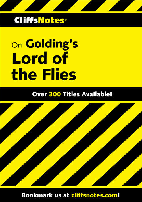 Book cover of CliffsNotes on Golding's Lord of the Flies