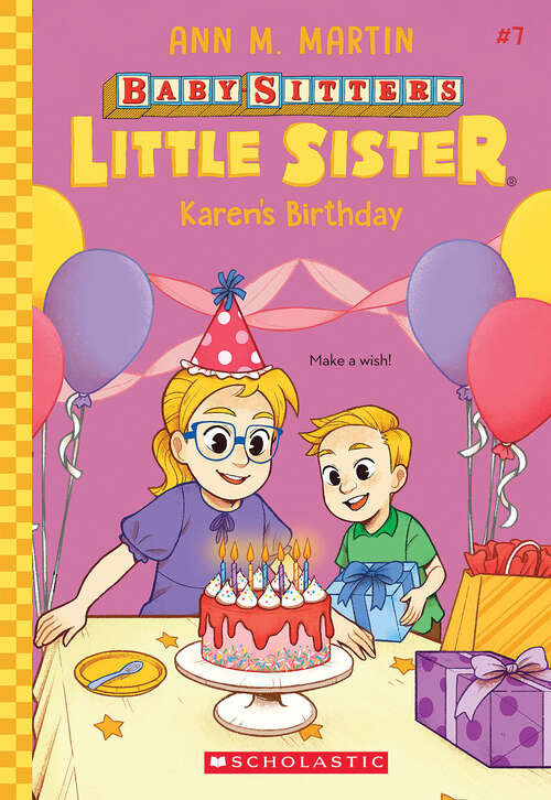 Book cover of Karen's Birthday (Baby-Sitters Little Sister #7)