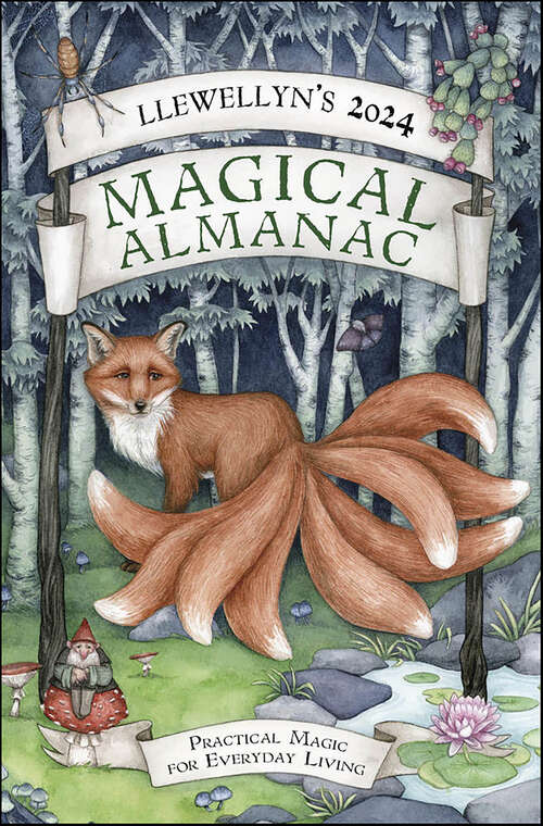 Book cover of Llewellyn's 2024 Magical Almanac: Practical Magic for Everyday Living