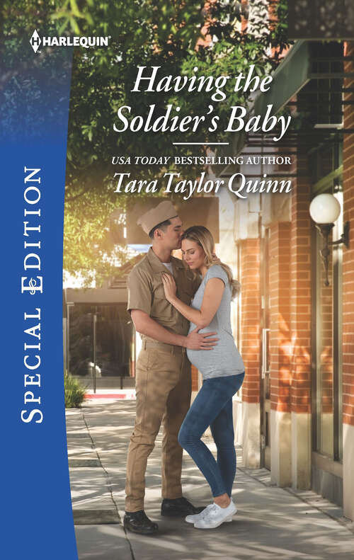Book cover of Having the Soldier's Baby (Original) (The Parent Portal #1)