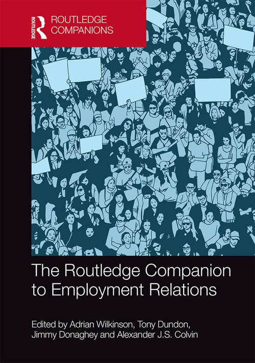 The Routledge Companion to Employment Relations