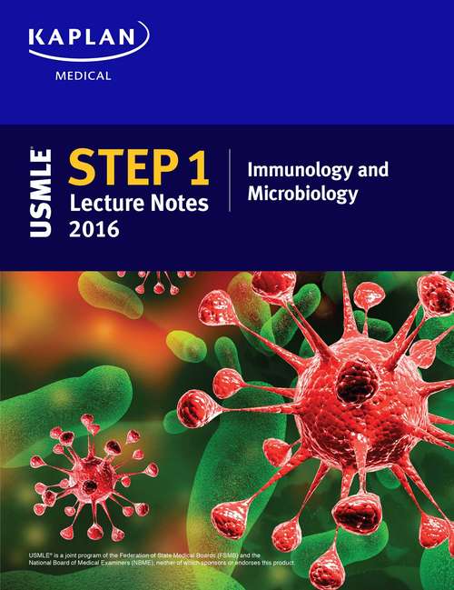Book cover of USMLE Step 1 Lecture Notes 2016: Immunology and Microbiology