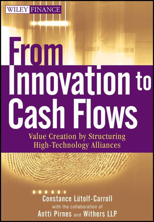 Book cover of From Innovation to Cash Flows