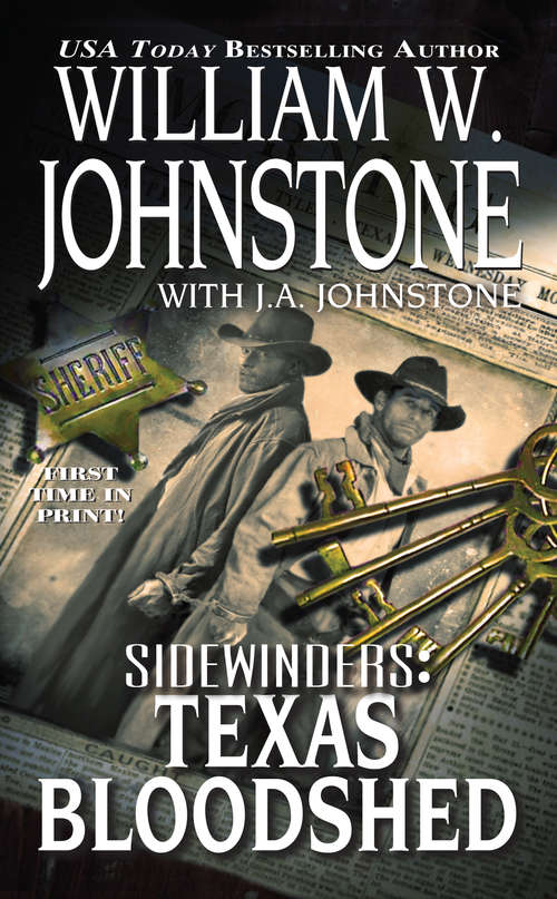 Book cover of Sidewinders #6: Texas Bloodshed (Sidewinders #6)