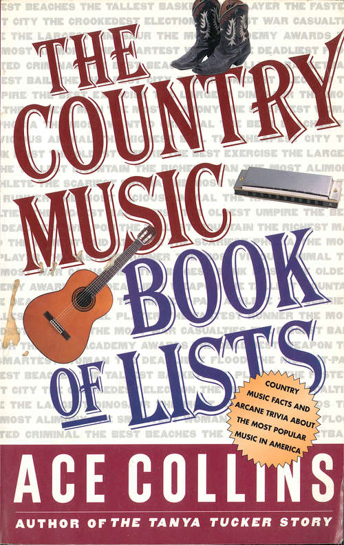Book cover of The Country Music Book of Lists
