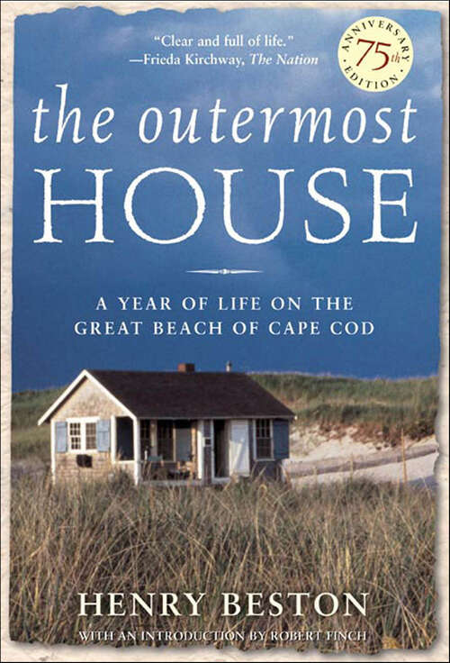 Book cover of The Outermost House: A Year of Life on the Great Beach of Cape Cod