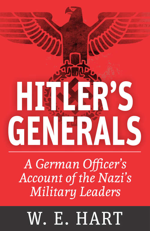 Book cover of Hitler's Generals (Essay Index Reprint Ser.)
