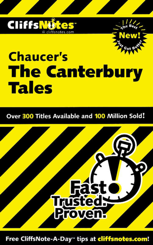 CliffsNotes on Chaucer's The Canterbury Tales