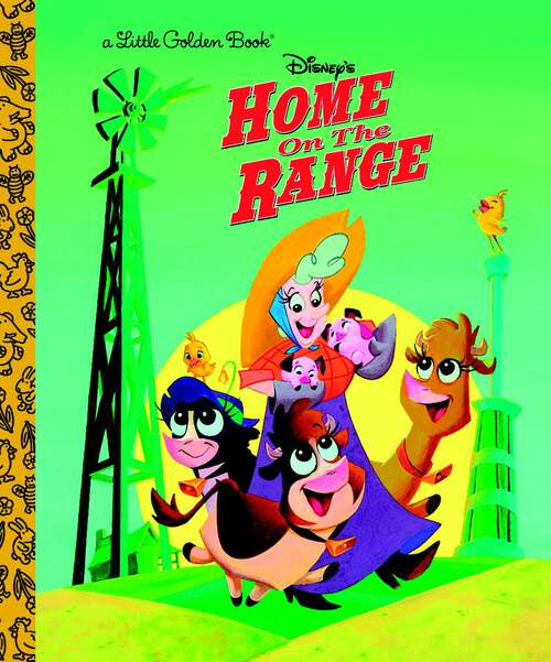 Book cover of Home on the Range (Little Golden Book)