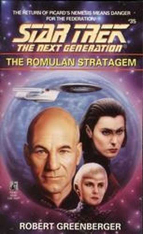 Book cover of The Romulan Stratagem (Star Trek: The Next Generation)