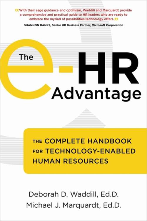 Book cover of The e-HR Advantage