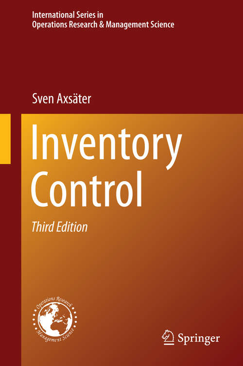 Book cover of Inventory Control