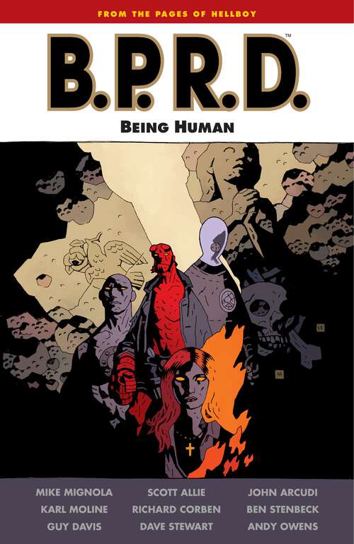 Book cover of B.P.R.D.: Being Human (B.P.R.D)