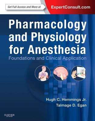 Book cover of Pharmacology and Physiology for Anesthesia