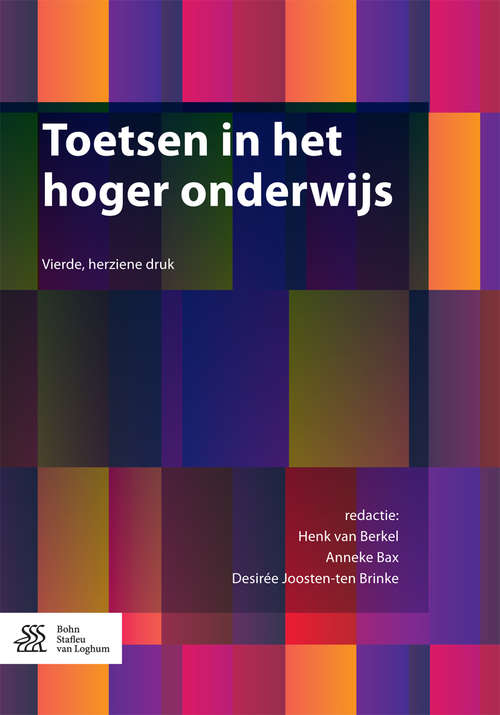 Book cover of Toetsen in het hoger onderwijs (4th ed. 2017)
