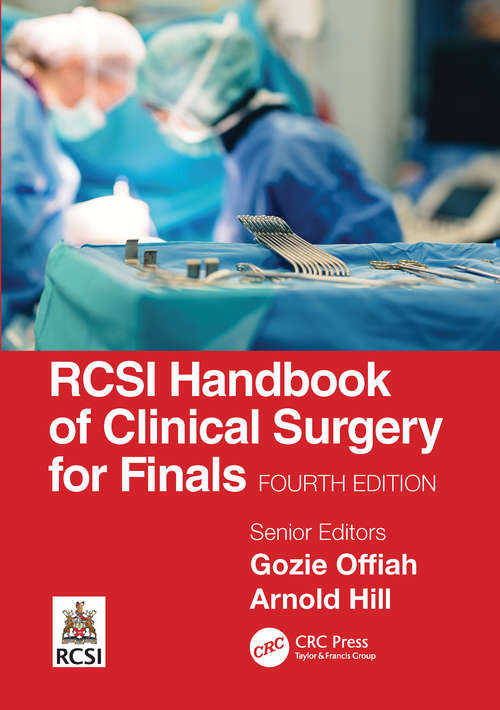 Book cover of RCSI Handbook of Clinical Surgery for Finals