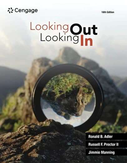 Book cover of Looking Out, Looking In: Activities Manual and Study Guide (Sixteenth Edition) (MindTap Course List)