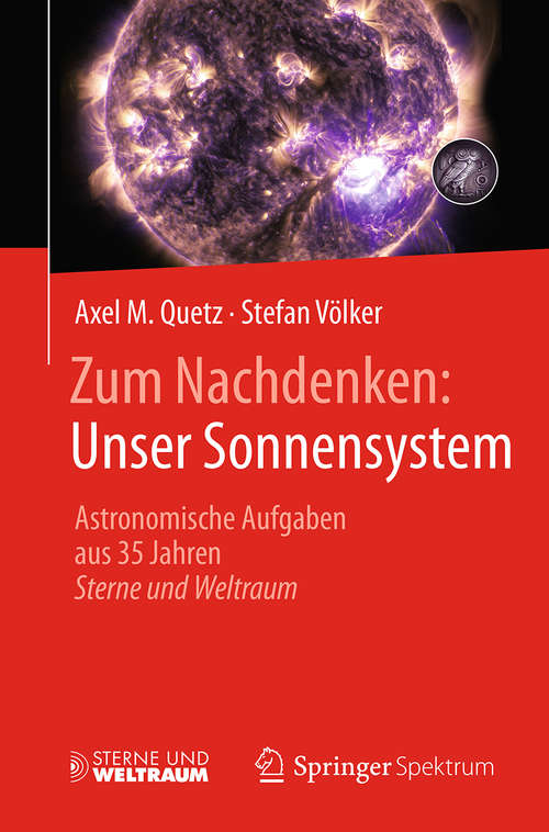 Book cover of Zum Nachdenken: Unser Sonnensystem