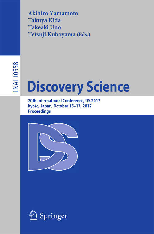 Book cover of Discovery Science