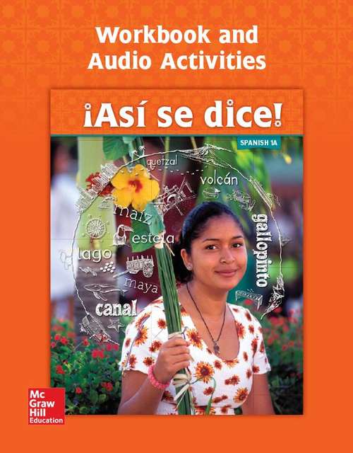 Book cover of ¡Así se dice! Spanish 1A: Workbook and Audio Activities