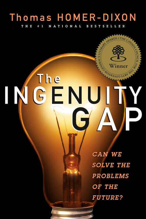Book cover of The Ingenuity Gap: Can We Solve the Problems of the Future?