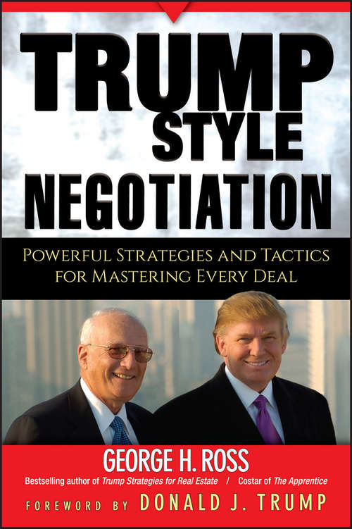 Book cover of Trump-Style Negotiation