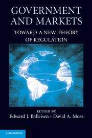Book cover of Government and Markets: Toward a New Theory of Regulation