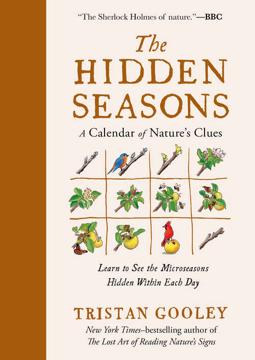 Book cover of The Hidden Seasons: A Calendar of Nature's Clues (Natural Navigation)