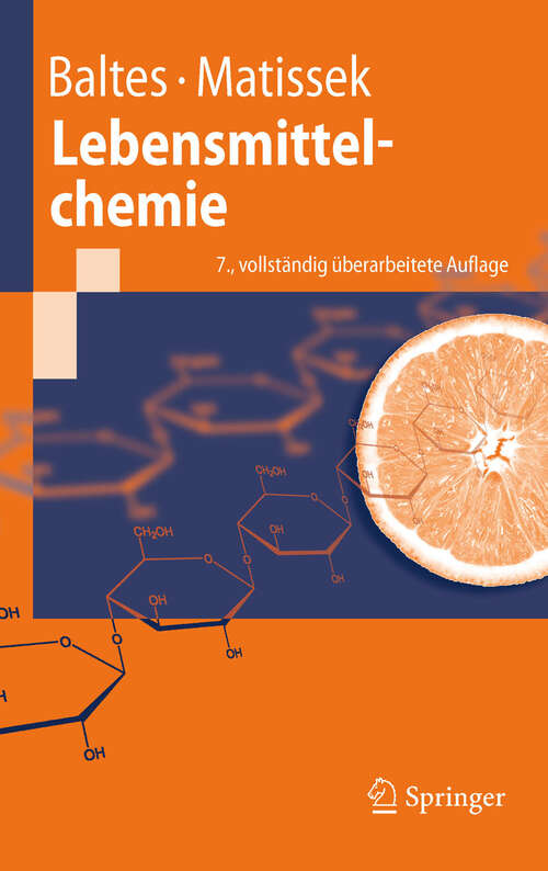 Book cover of Lebensmittelchemie
