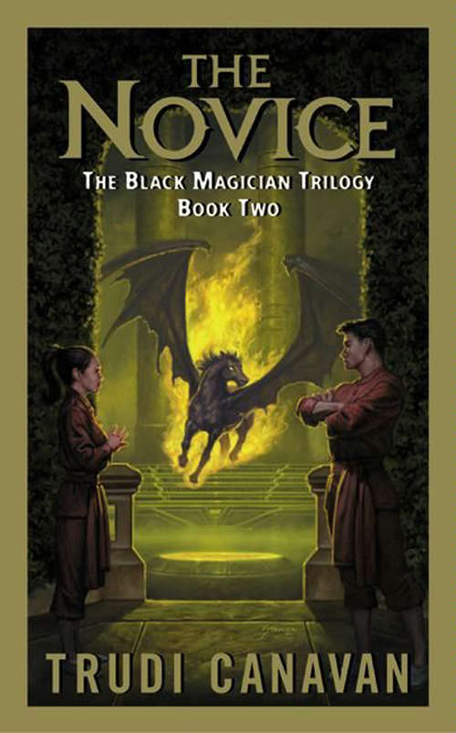 Book cover of The Novice (Black Magician Trilogy #2)