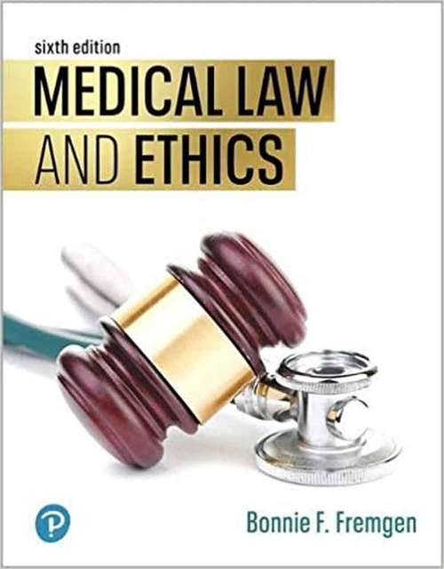 Book cover of Medical Law And Ethics (Sixth Edition)
