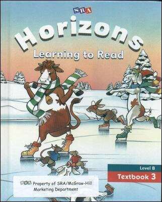 Book cover of Horizons Learning to Read (Level B, Textbook #3)