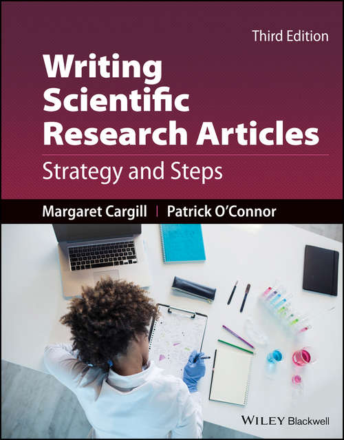 Book cover of Writing Scientific Research Articles: Strategy and Steps (3)