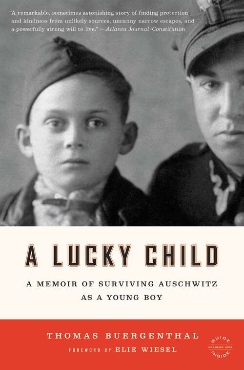 Book cover of A Lucky Child: A Memoir of Surviving Auschwitz as a Young Boy