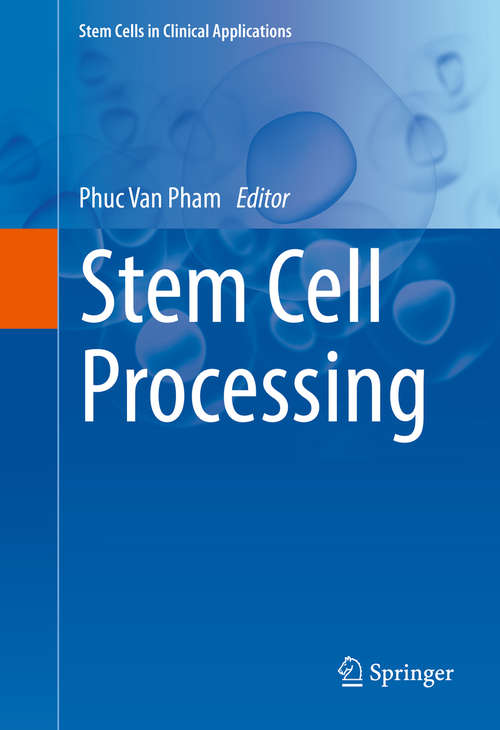 Book cover of Stem Cell Processing