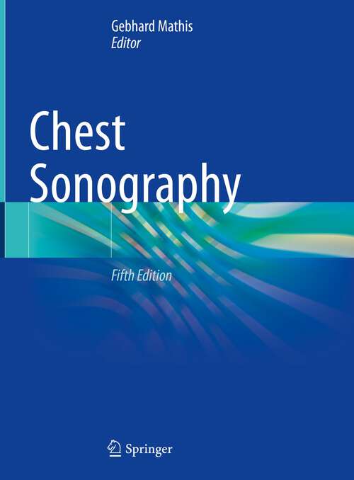 Book cover of Chest Sonography (5th ed. 2022)