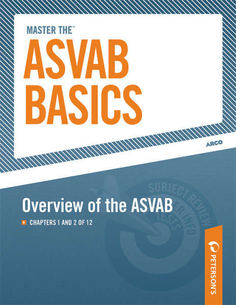 Book cover of Master the ASVAB Basics--Overview of the ASVAB