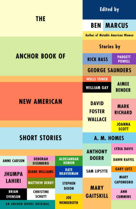 Book cover of The Anchor Book of New American Short Stories