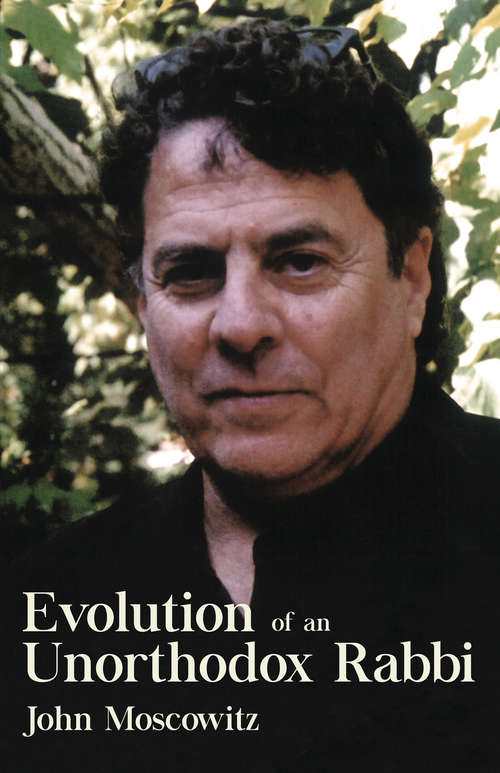 Book cover of Evolution of an Unorthodox Rabbi