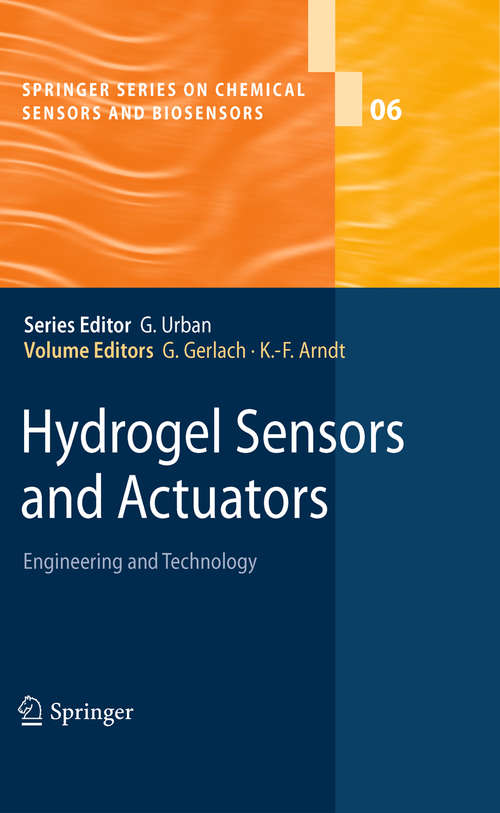 Book cover of Hydrogel Sensors and Actuators