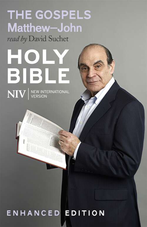 Book cover of NIV Bible: (read by David Suchet) (Kindle Enhanced Edition) (New International Version)
