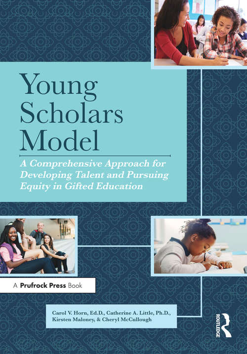Book cover of Young Scholars Model: A Comprehensive Approach for Developing Talent and Pursuing Equity in Gifted Education