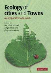Book cover of Ecology of Cities and Towns