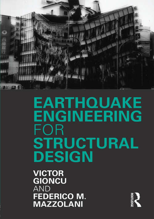 Book cover of Earthquake Engineering for Structural Design