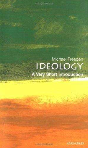 Book cover of Ideology: A Very Short Introduction