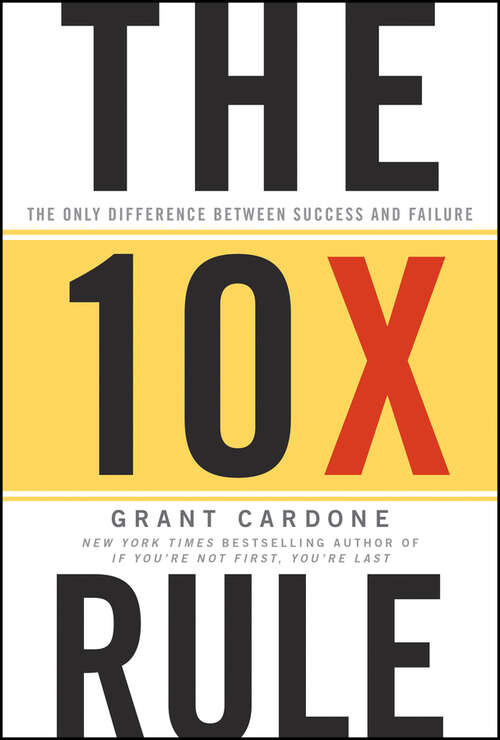 Book cover of The 10X Rule