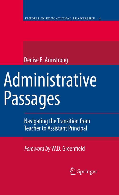 Book cover of Administrative Passages